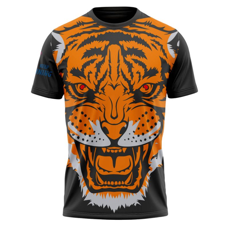 koszulka z własnym nadrukiem tygrys