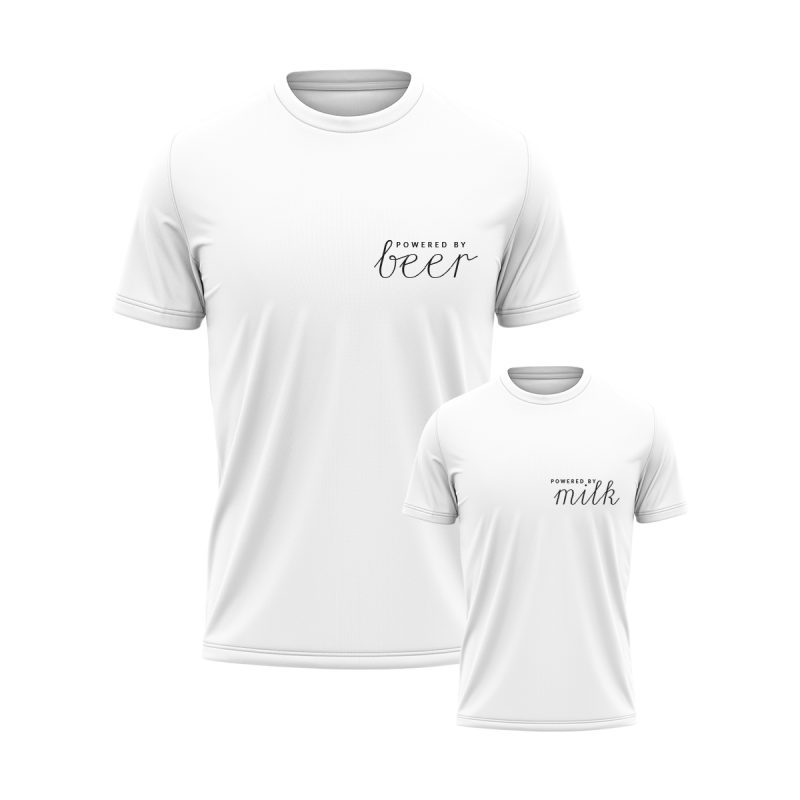 KOSZULKA I BODY/KOSZULKA DLA TATY I DZIECKA POWERED BY