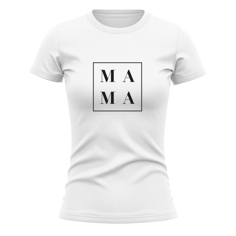 KOSZULKA DLA MAMY  MAMA biała