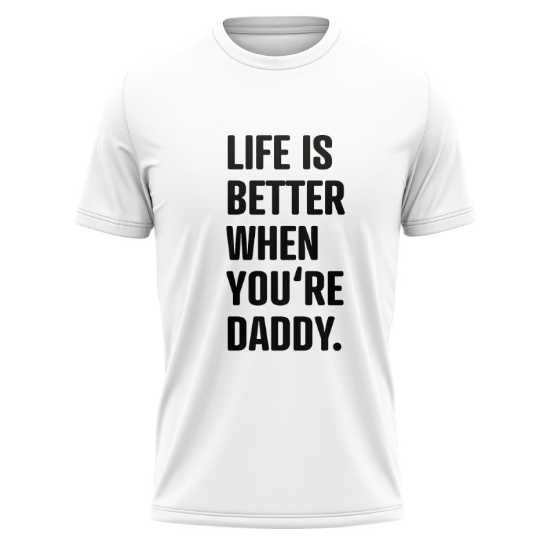 KOSZULKA DLA TATY LIFE IS BETTER