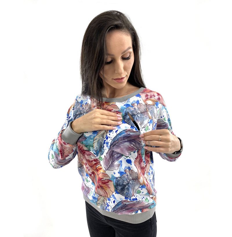 BLUZA DO KARMIENIA PIERSIĄ COLOR POWER WATERCOLOR