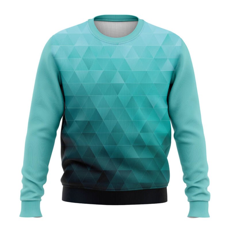BLUZA SPORTOWA #7 Turkusowa Mozaika
