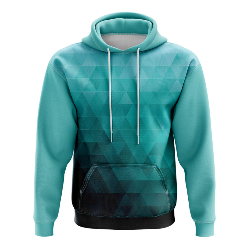 BLUZA SPORTOWA #12 Turkusowa Mozaika