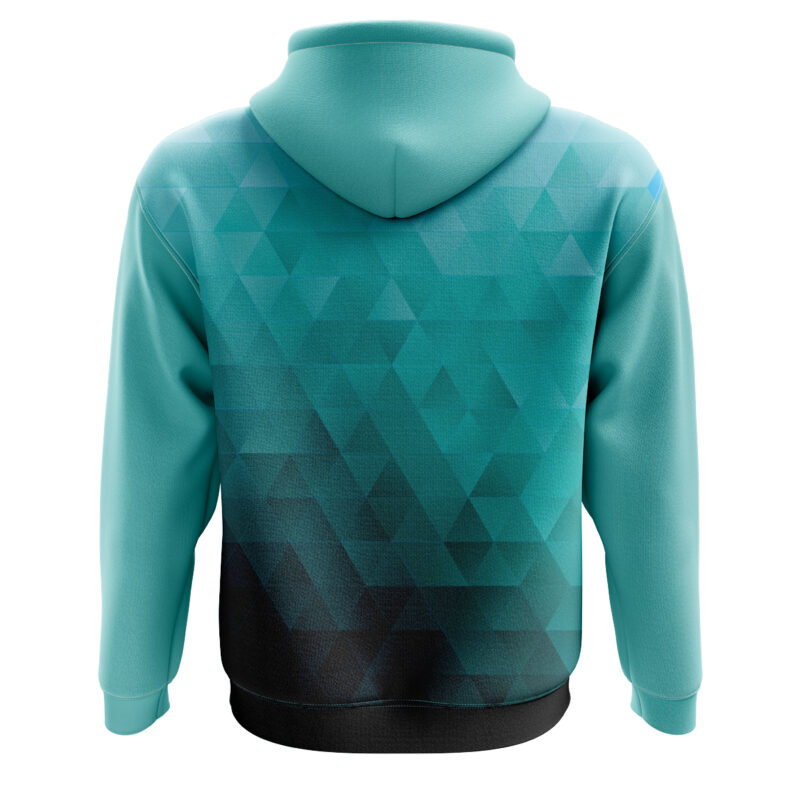 BLUZA SPORTOWA #12 Turkusowa Mozaika