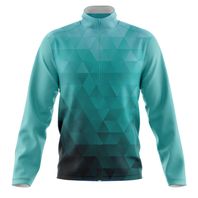 BLUZA SPORTOWA #45 Turkusowa Mozaika