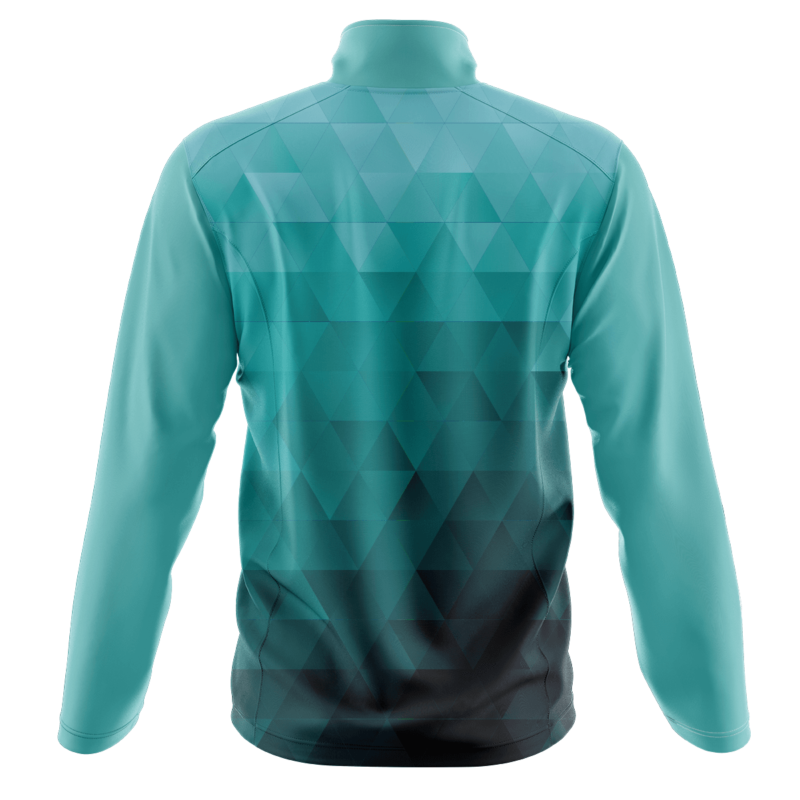 BLUZA SPORTOWA #45 Turkusowa Mozaika