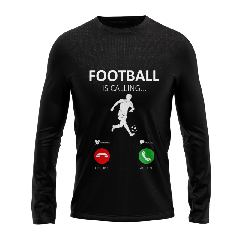 Koszulka sportowa longsleeve #13 Football is calling