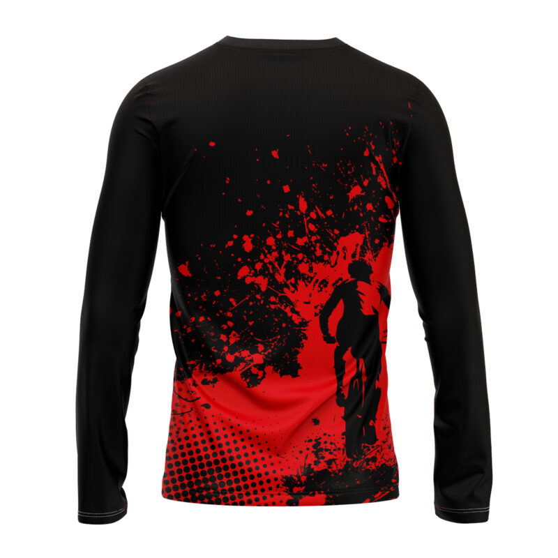 Koszulka sportowa longsleeve #8 Rowerowa Moc