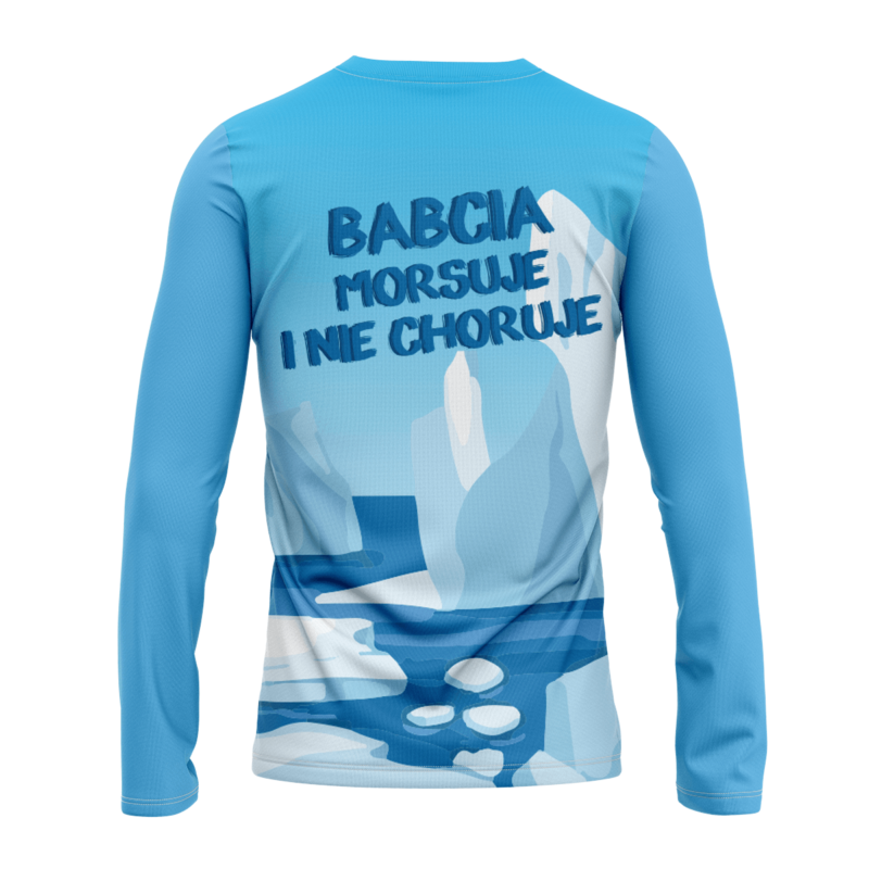 tshirt tył babcia morsuje