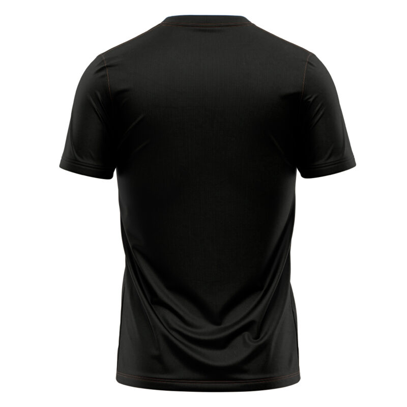 Koszulka sportowa #135 Minimalistyczna Czerń