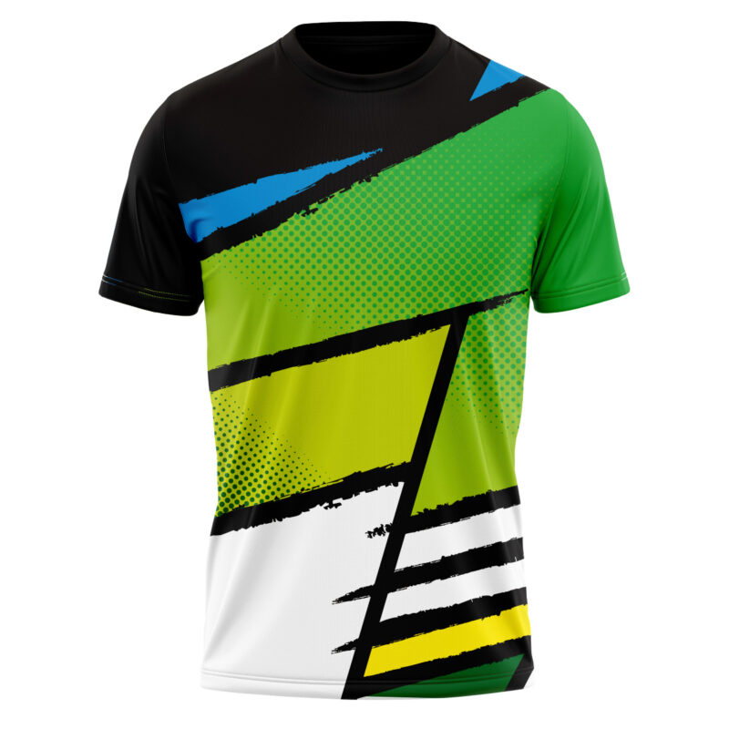 Koszulka sportowa #120 Neonowe Kształty