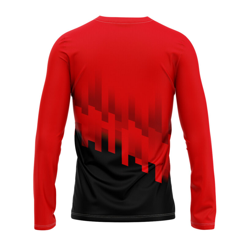 Koszulka sportowa longsleeve #28 Czerwony Puls