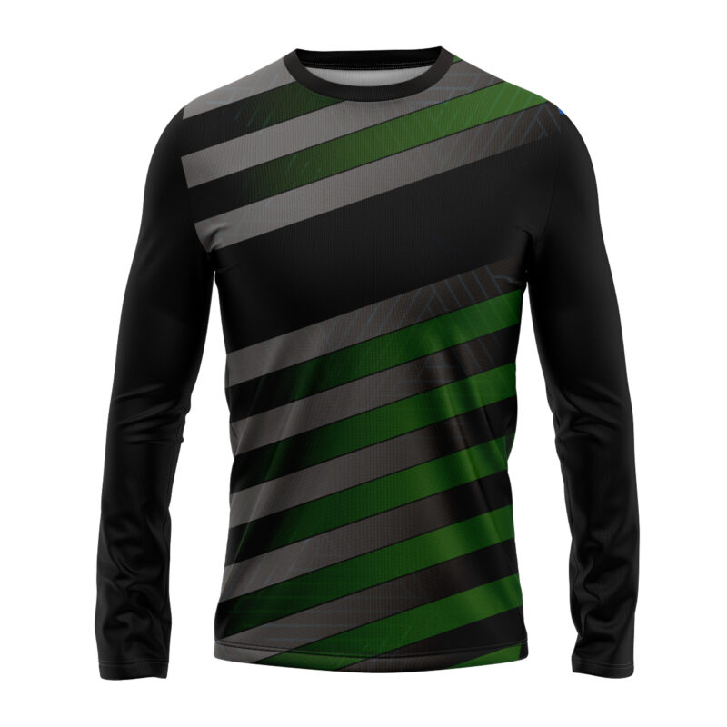 Koszulka sportowa longsleeve #31 Zielony Sprint