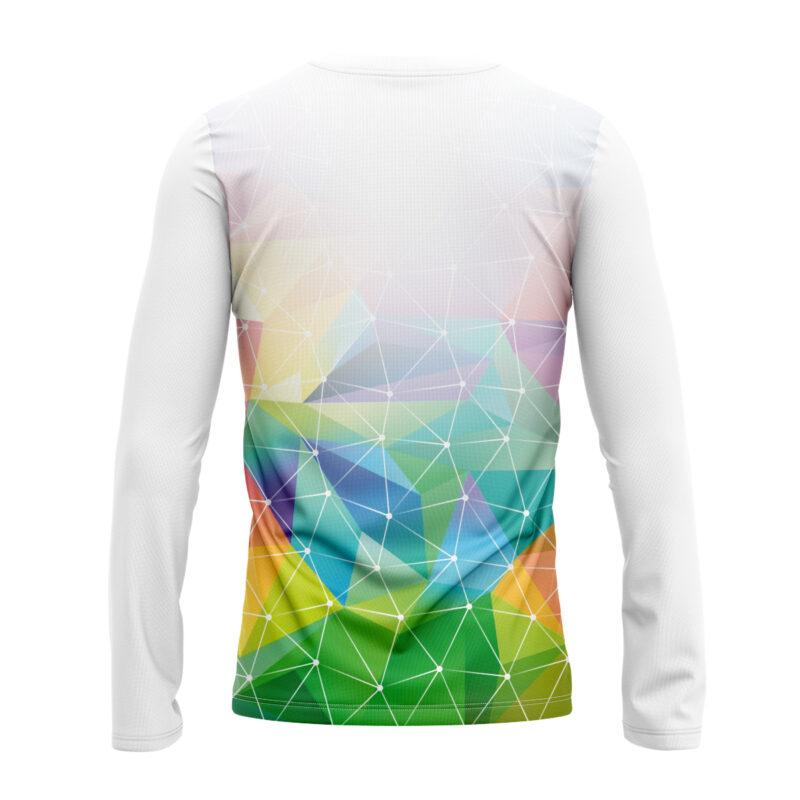 Koszulka sportowa longsleeve #32 Treningowa Geometria