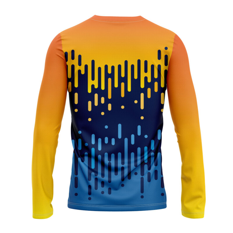 Koszulka sportowa longsleeve #46  Pikselowa Fala
