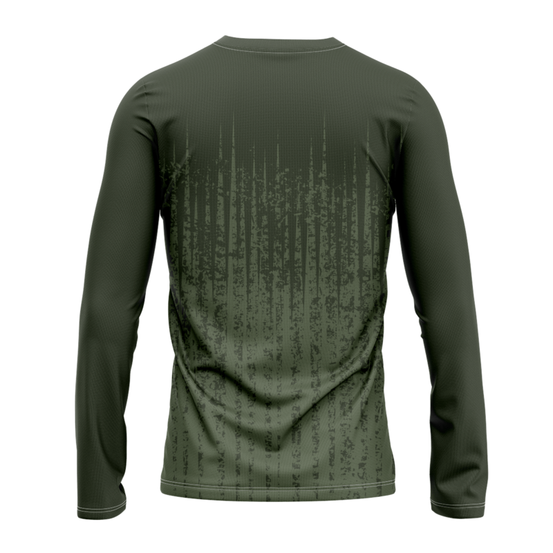 Koszulka sportowa longsleeve #52 Treningowy Kamuflaż