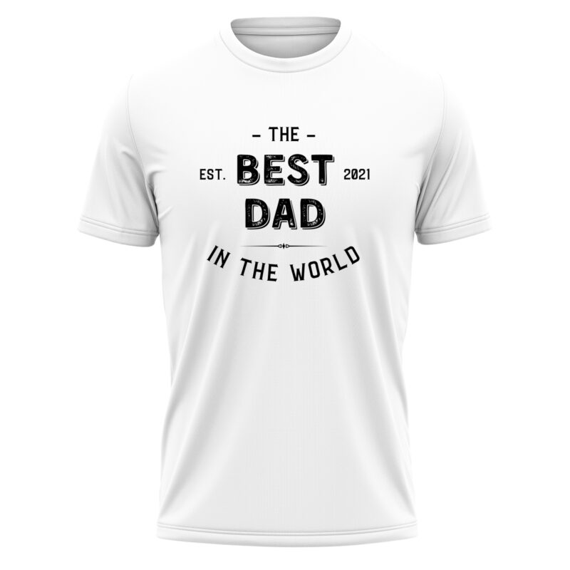 KOSZULKA DLA TATY BEST DAD IN THE WORLD