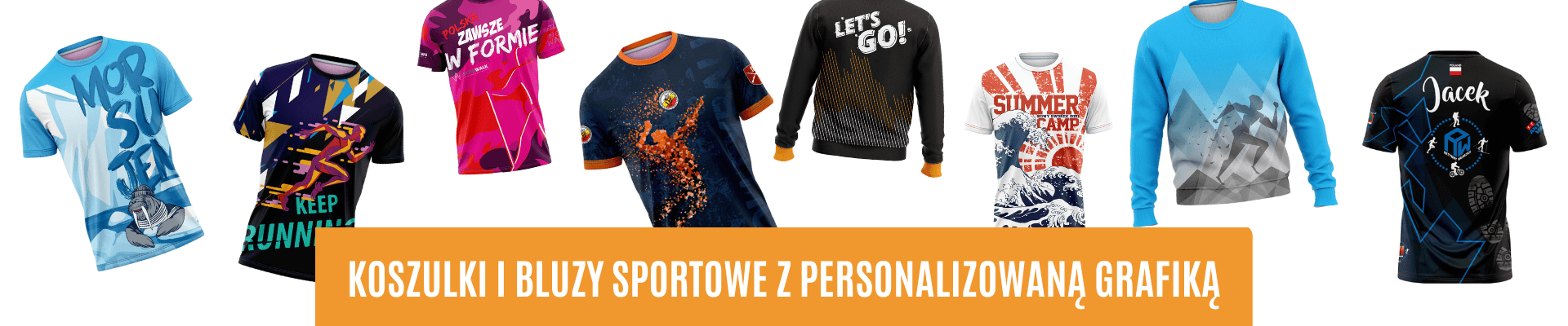 Koszulki i bluzy sportowe z personalizowaną grafiką